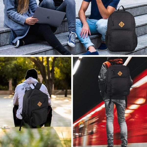 KEOFID Travel backpack for Men and Women, Anti The... - Image 7