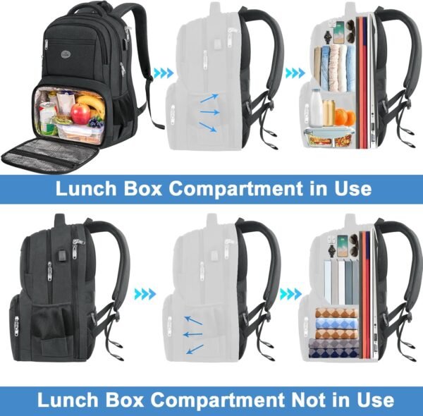 MATEIN 18 Inch Backpack for Men, Extra Large Work ... - Image 4