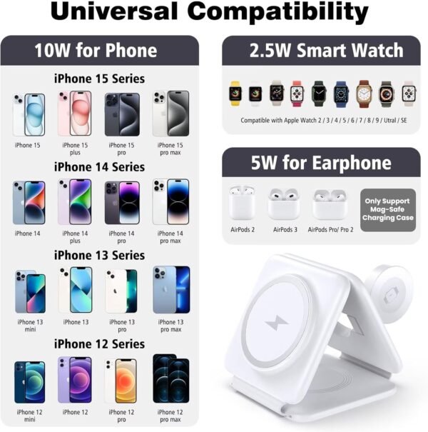 Charging Station for Apple Multiple Devices - 3 in... - Image 10