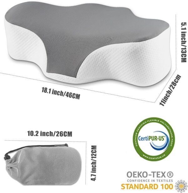 Bespilow Travel Pillow for Sleeping,Cervical Neck ... - Image 9