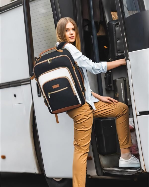 40L Travel Backpack for Women, Carry On Bag Flight... - Image 3