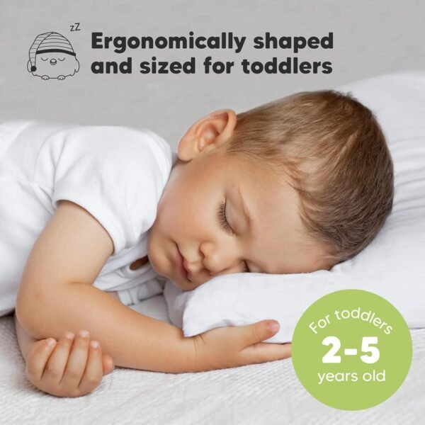 Toddler Pillow with Pillowcase - 13x18 My Little D... - Image 3