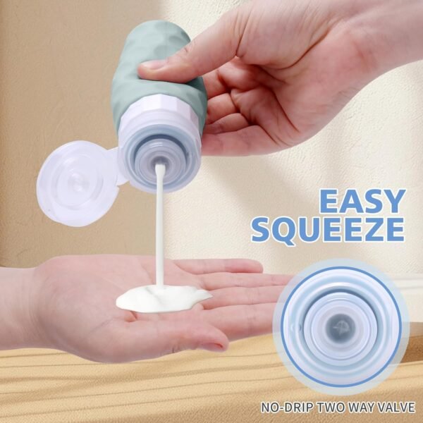 Travel Bottles for Toiletries, 4pcs Tsa Approved 3... - Image 4