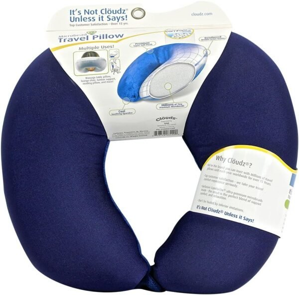Cloudz Dual Comfort Microbead Airplane Travel Neck... - Image 3
