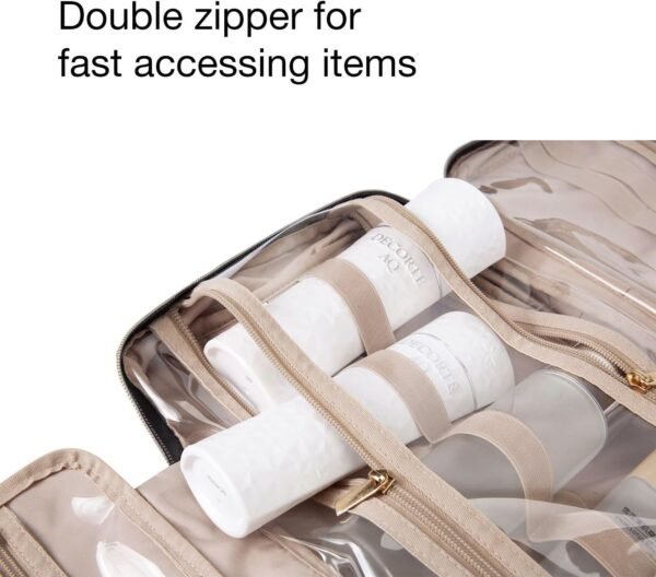 BAGSMART Toiletry Bag Travel Bag with Hanging Hook... - Image 5