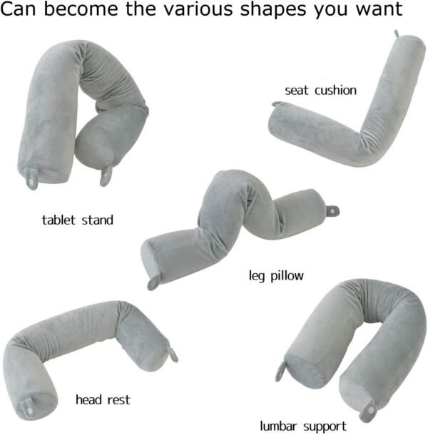 Travel Pillow Neck Pillows Travel Essentials Trave... - Image 4