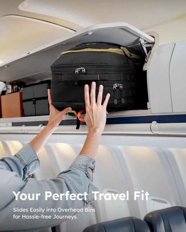 Tolaccea Carry on Travel Backpack, TSA Friendly Fl... - Image 6