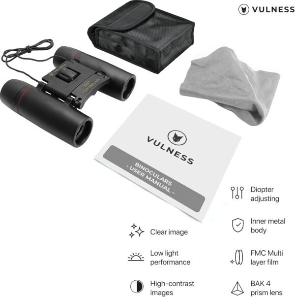 Binoculars for Adults | Compact Small Mini Travel ... - Image 6