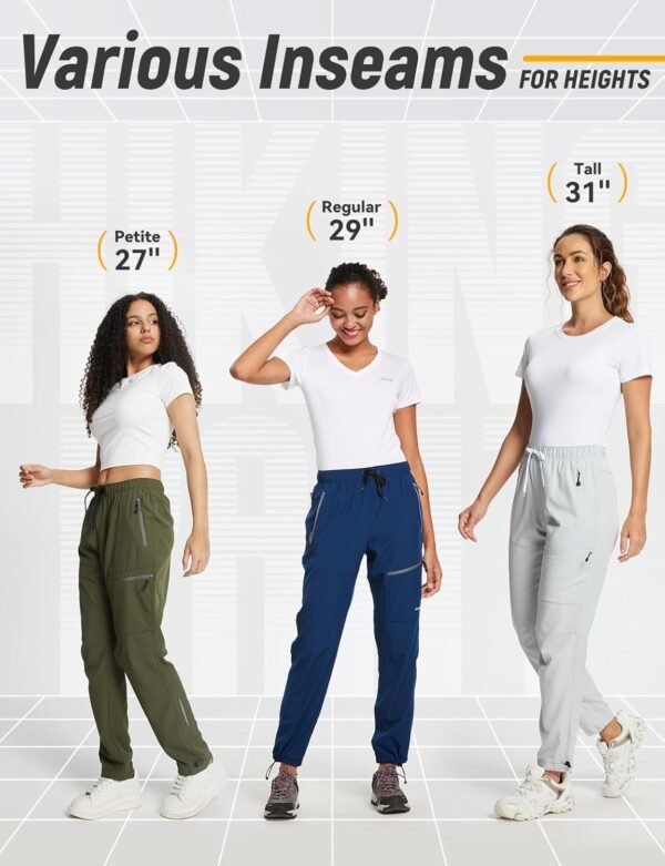 baleaf Women's Hiking Pants Quick Dry Lightweight ... - Image 8