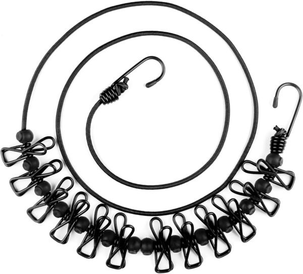 Travel Clothesline, Portable Retractable Clothesli... - Image 2