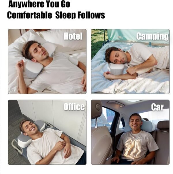 Bespilow Travel Pillow for Sleeping,Cervical Neck ... - Image 8