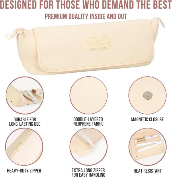 Hair Tools Travel Bag and Heat Resistant Mat for F... - Image 9