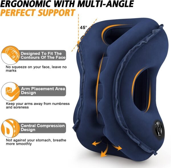 Inflatable Travel Pillow,Multifunction Travel Neck... - Image 3