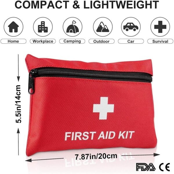 100-Piece First Aid Kit - Compact Portable Emergen... - Image 8