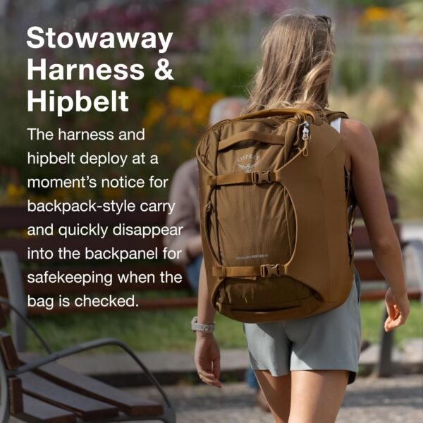 Osprey Sojourn Porter 65L Travel Backpack, Koseret... - Image 5