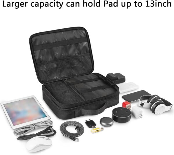 MATEIN Cable Organizer Bag, Large Travel Storage B... - Image 8