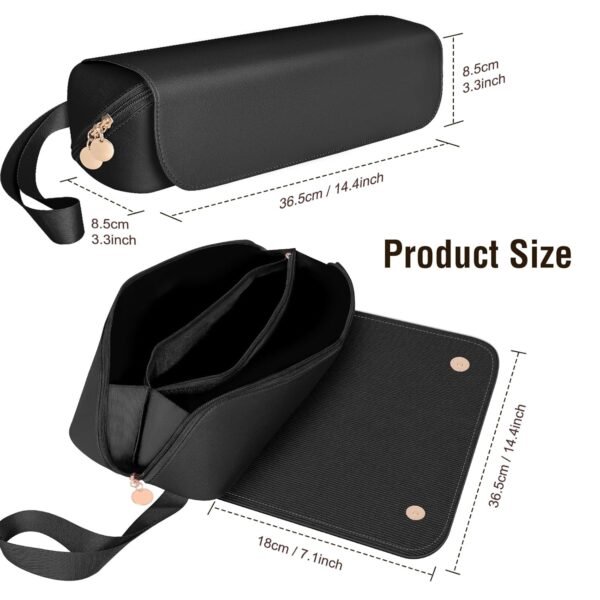 SS Hair Tools Travel Bag and Heat Resistant Mat fo... - Image 3