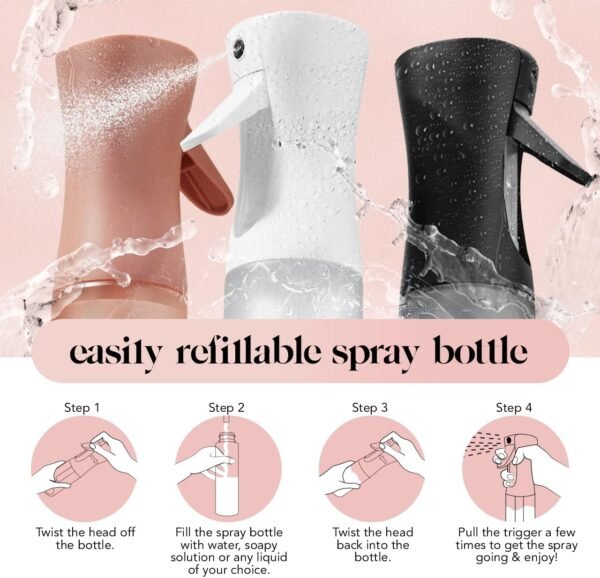 Kitsch Continuous Spray Bottle for Hair | Fine Mis... - Image 6