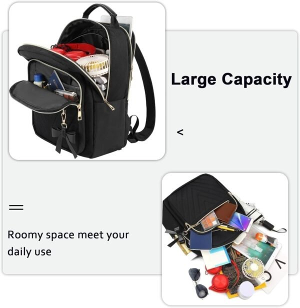 MATEIN Mini Backpack for Women, Waterproof Stylish... - Image 5