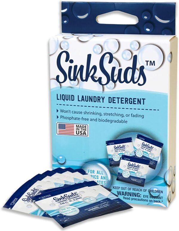 SinkSuds Laundry Detergent, Travel Size Liquid Soa... - Image 2