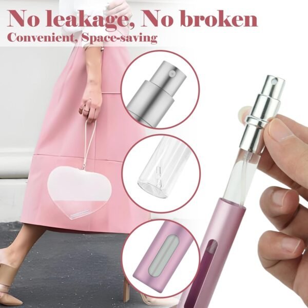 4pcs Mini Perfume Travel Bottle, Perfume Atomiser ... - Image 3