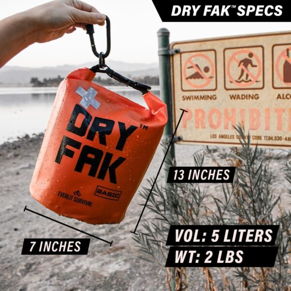 EVERLIT 290 Pc Waterproof First Aid Kit Dry FAK Me... - Image 6