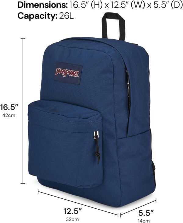JanSport SuperBreak Plus Backpack with Padded 15-i... - Image 3