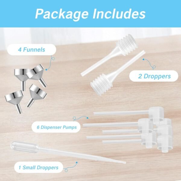 13Pcs Perfume Dispenser Tool - Replacement Pump, F... - Image 7
