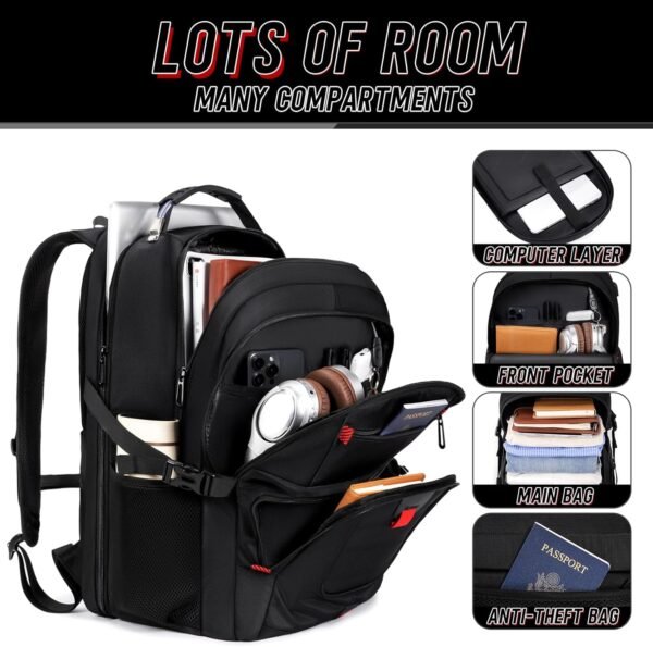 Z-MGKISS Travel Backpack, 50L Extra Large Travel L... - Image 4