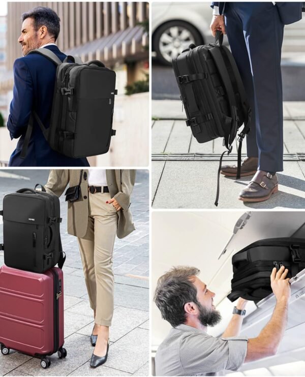 HOMIEE 40L Travel Backpack TSA Approved Personal I... - Image 9