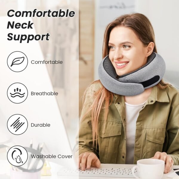 SZXYX Neck Travel Pillows for Airplanes, 100% Pure... - Image 4