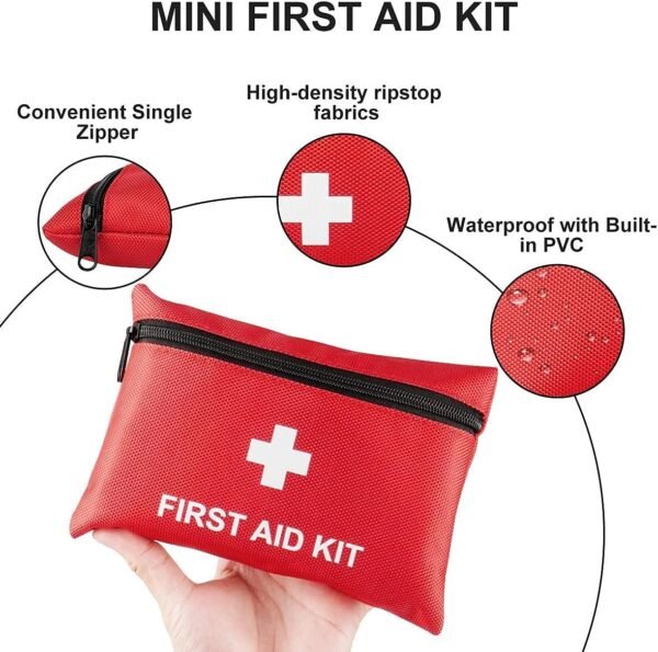 100-Piece First Aid Kit - Compact Portable Emergen... - Image 6