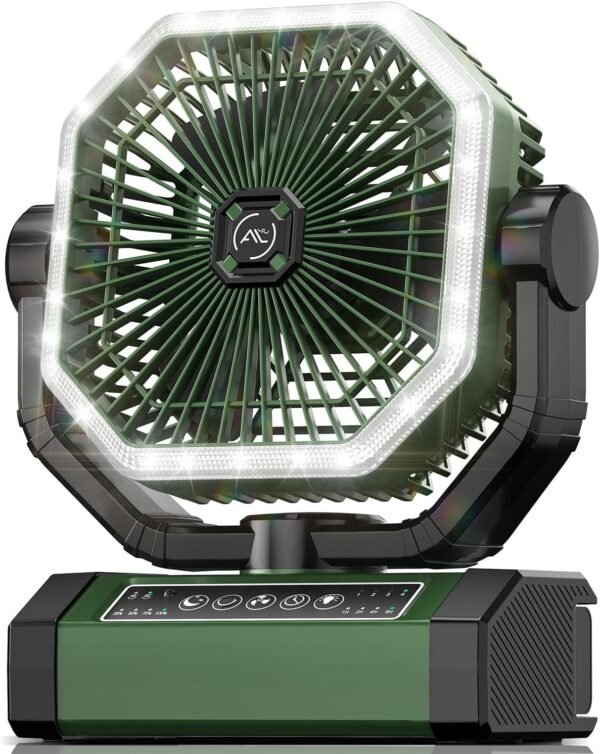 Portable Fan 24000mAh Battery Powered with Remote ... - Image 2