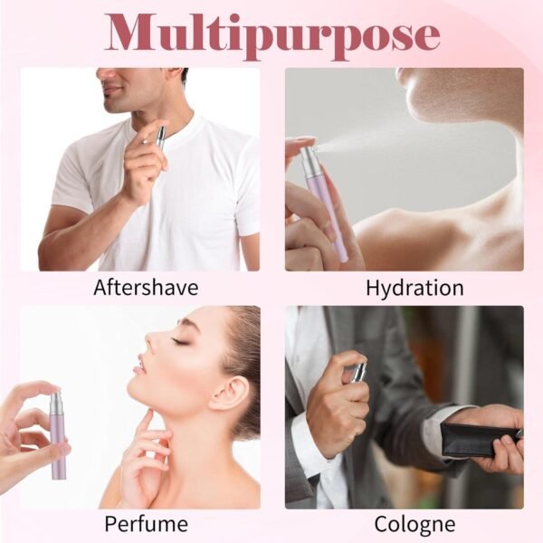 4pcs Mini Perfume Travel Bottle, Perfume Atomiser ... - Image 8