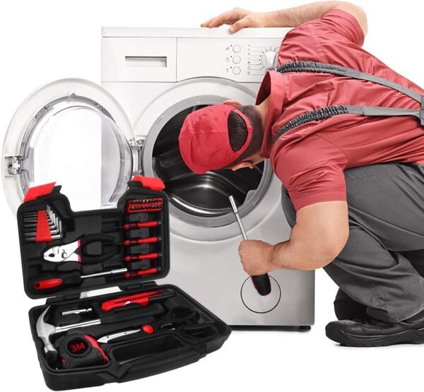 39-Piece Household Tools Kit - Small Basic Home To... - Image 4
