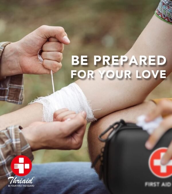Mini First Aid Kit, 100 Pieces Water-Resistant Har... - Image 7