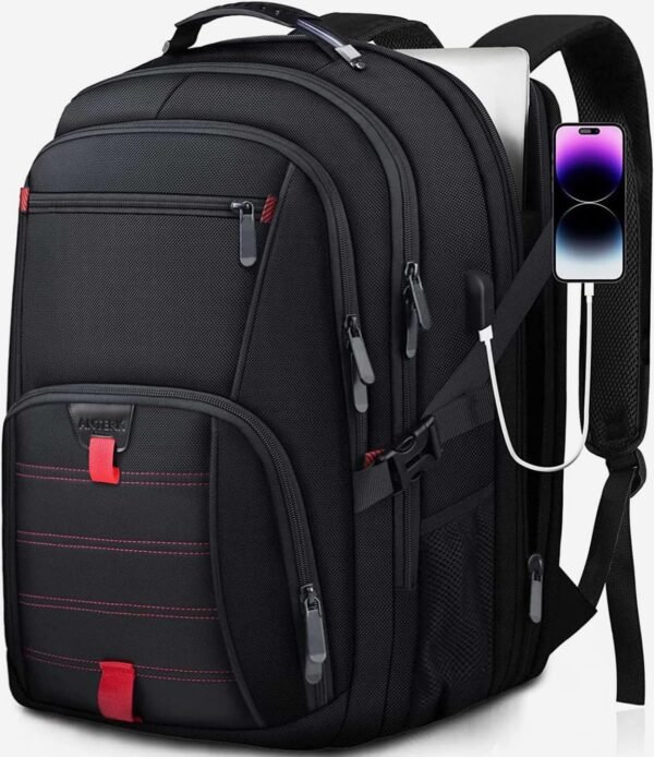 Extra Large Travel Laptop Backpack, 17.3 Inch Carr... - Image 8