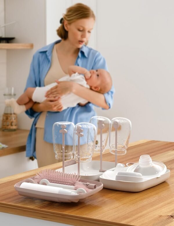 Momcozy Bottle Brush Set - Baby Bottle Cleaner Kit... - Image 10