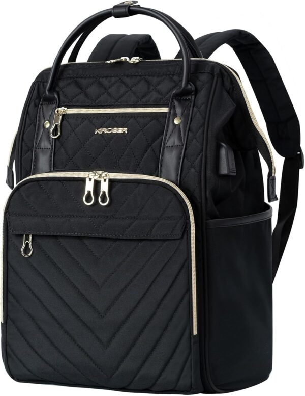 KROSER Laptop Backpack 17" Stylish Backpack Water ... - Image 2