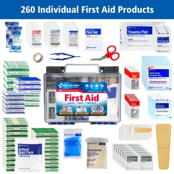 First Aid Only 91248 OSHA-Compliant First Aid Kit,... - Image 4