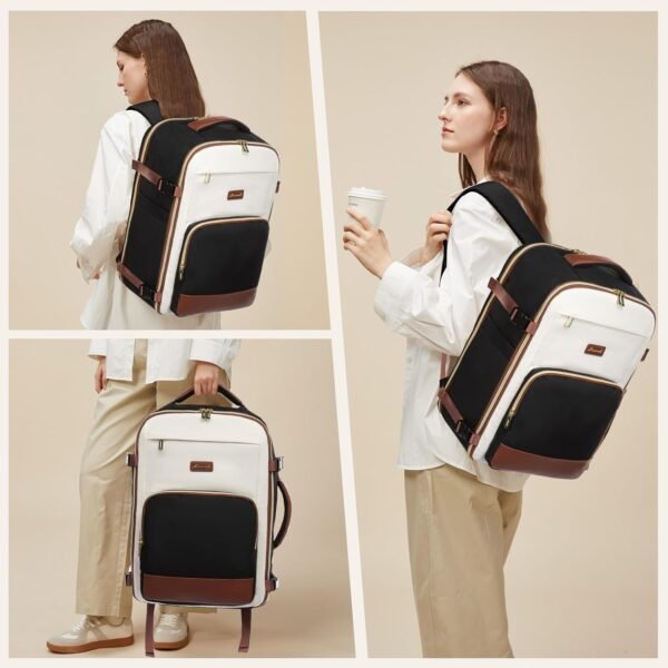 LOVEVOOK Travel Backpack for Women,40L Carry On Ba... - Image 9