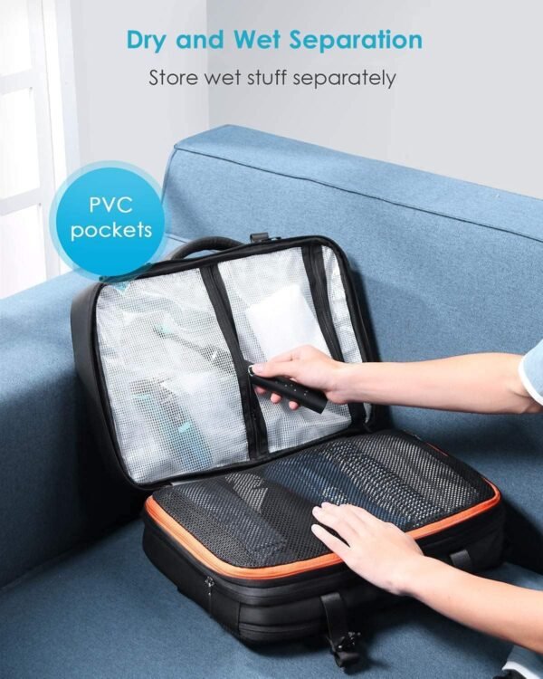 HOMIEE 40L Travel Backpack TSA Approved Personal I... - Image 6