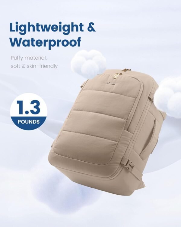 LOVEVOOK Travel Backpack for Women Men, 40L Lightw... - Image 4