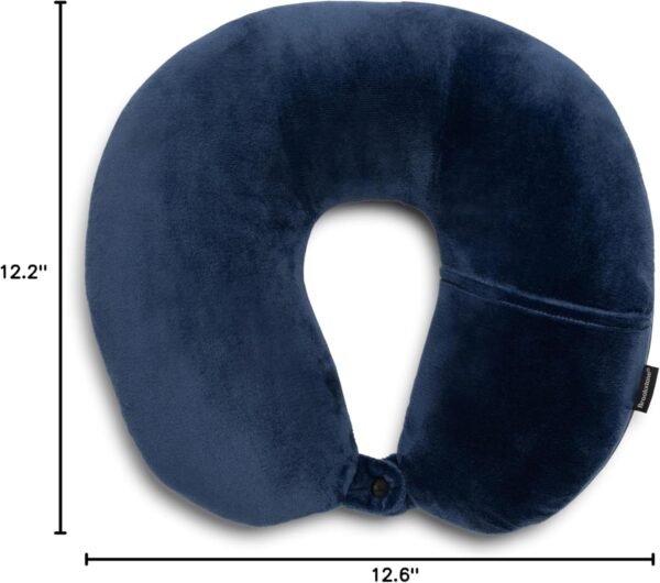 Brookstone Microbead Travel Head and Neck Pillow L... - Image 9
