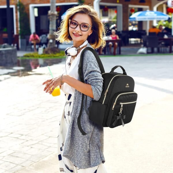 MATEIN Mini Backpack for Women, Waterproof Stylish... - Image 3