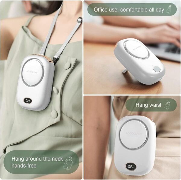 Portable Neck Fan, Mini Small Personal Handheld Fa... - Image 5