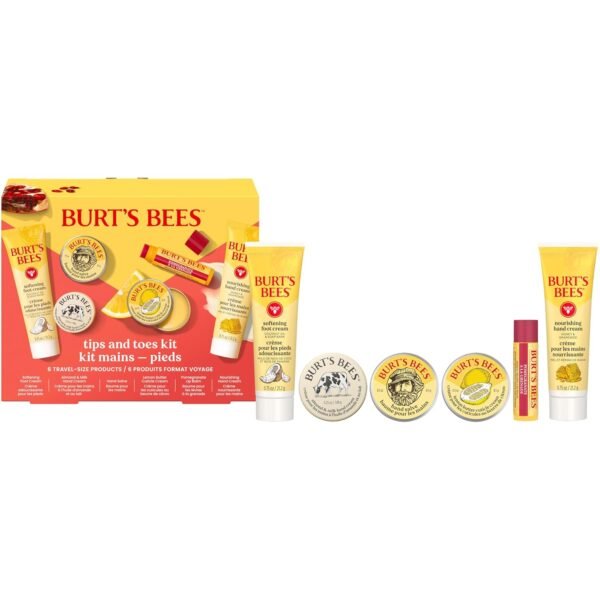 Burt's Bees Gifts Ideas, Tips and Toes Kit, 6 Trav... - Image 20