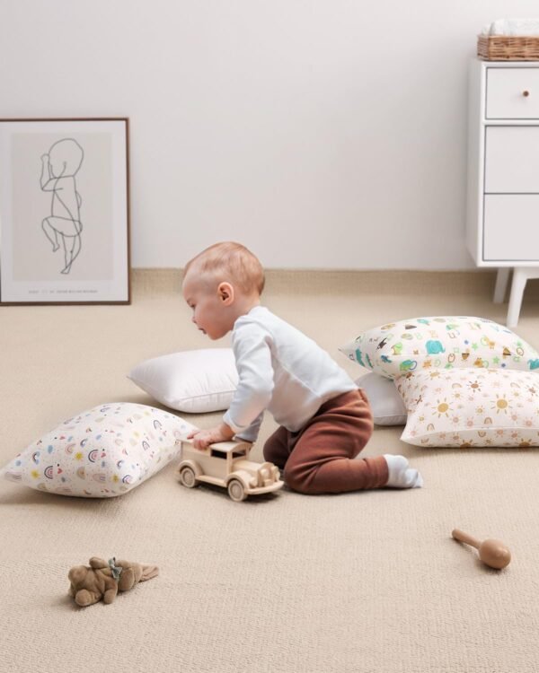 Babebay Toddler Pillow,13X18 Soft Toddler Pillows ... - Image 8