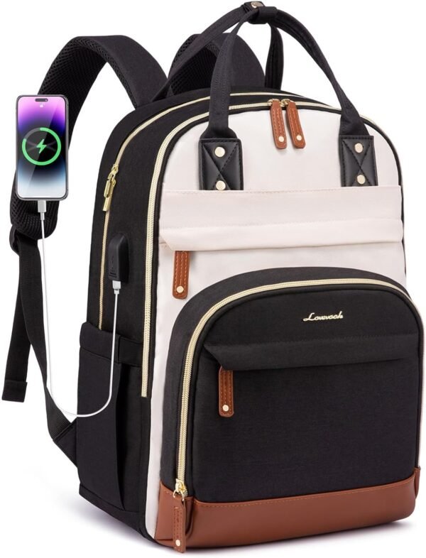LOVEVOOK Backpack for Women, Fits 15.6 Inch Laptop... - Image 2