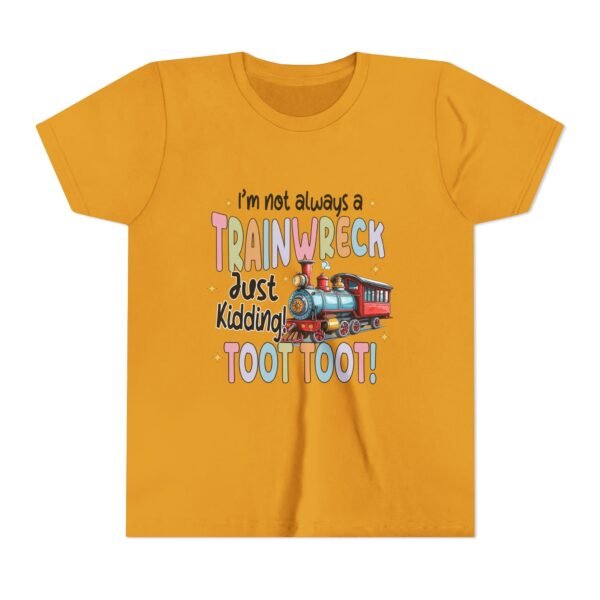 RML I'm Not Always A Trainweck Infinity Tee, Youth Short Sleeve T-Shirt, Sisterhood Gift, Best Sister Ever, Family Bond Tee, Birthday Present for Girls - Image 17